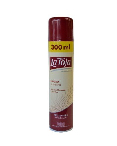 LA TOJA ESPUMA DE AFEITAR SENSIBLE 300ML