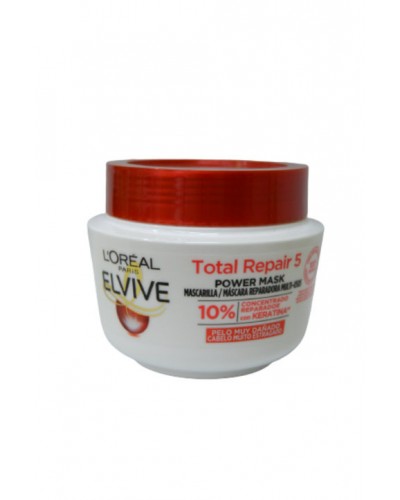 ELVIVE LÓREAL TOTAL REPAIR 5  300ML MASCARILLA