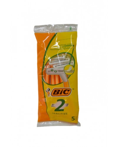 BIC 2 SENSITIVE 5 UNDS