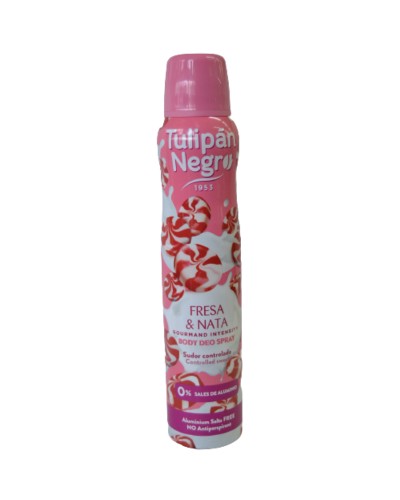 TULIPAN NEGRO FRESA Y NATA DEO. SPRAY 200ML