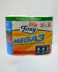 FOXY MEGA 4 ROLLOS 