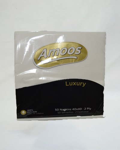 AMOOS LUXURY SERVILLETA 40X40 50 UNDS