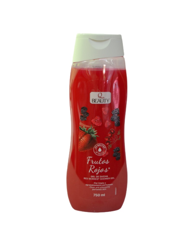 QBEAUTY FRUTOS ROJOS GEL 750ML