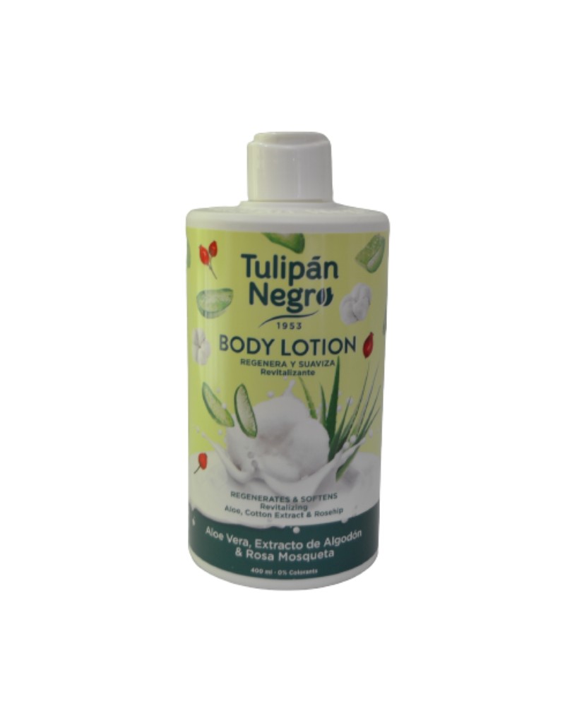 TULIPAN NEGRO BODY LOTION ALOE 400ML