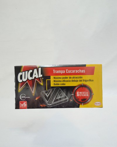 CUCAL TRAMPA CUCARACHAS 6 UNDS