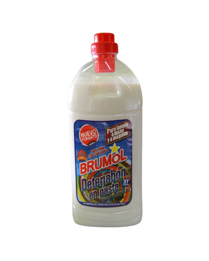 BRUMOL DETERJABON PASTA 1,5L