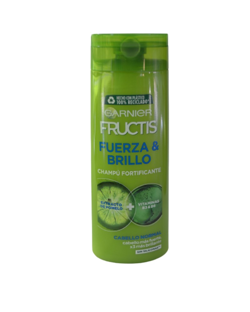 FRUCTIS CHAMPU 360ML FUERZA Y BRILLO