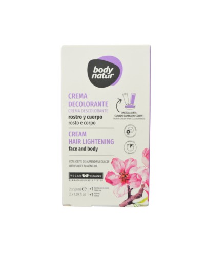 BODY NATUR CREMA DECOLORANTE ROSTRO Y CUERPO