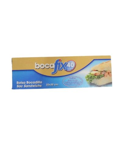 BOCAFIX BOLSA BOCADILLO 40...