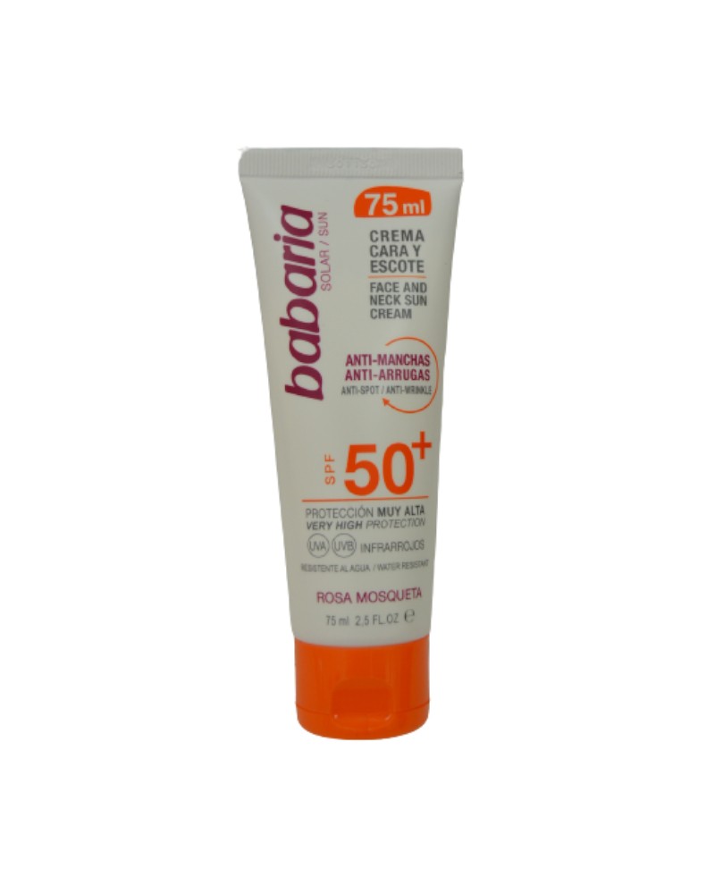 BABARIA SOLAR FACIAL MANCHAS F-50 75ML