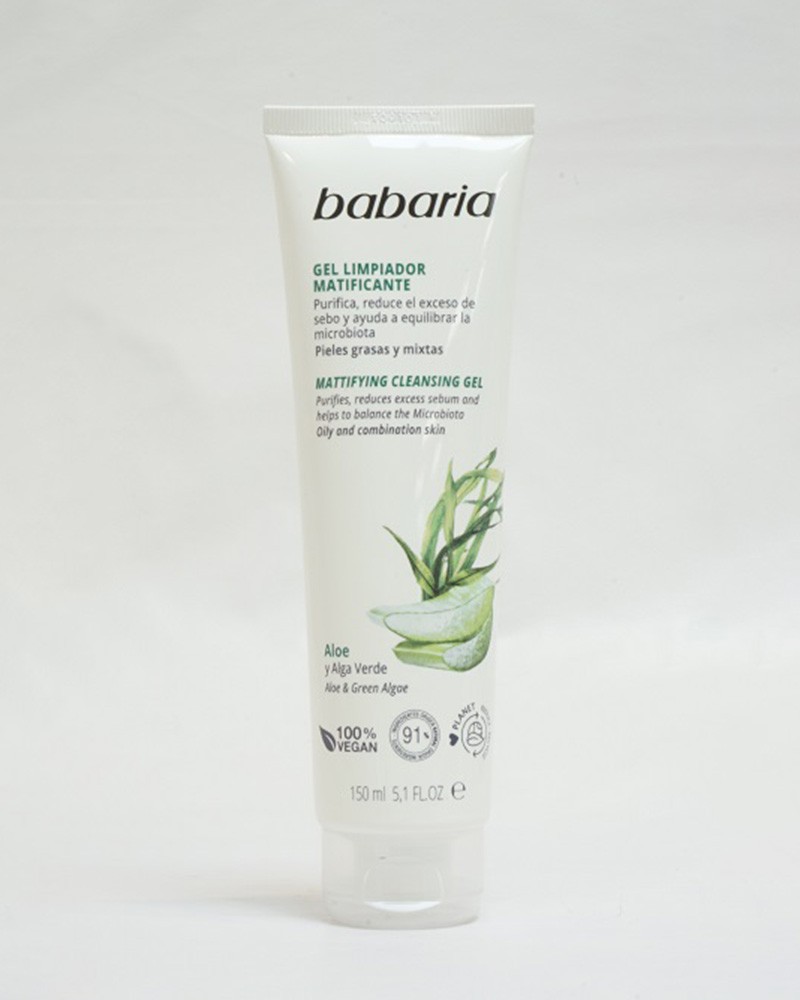 BABARIA GEL LIMPIADOR FACIAL ALOE 150ML