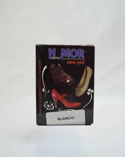 N.MOR BLANCO TINTE ZAPATOS