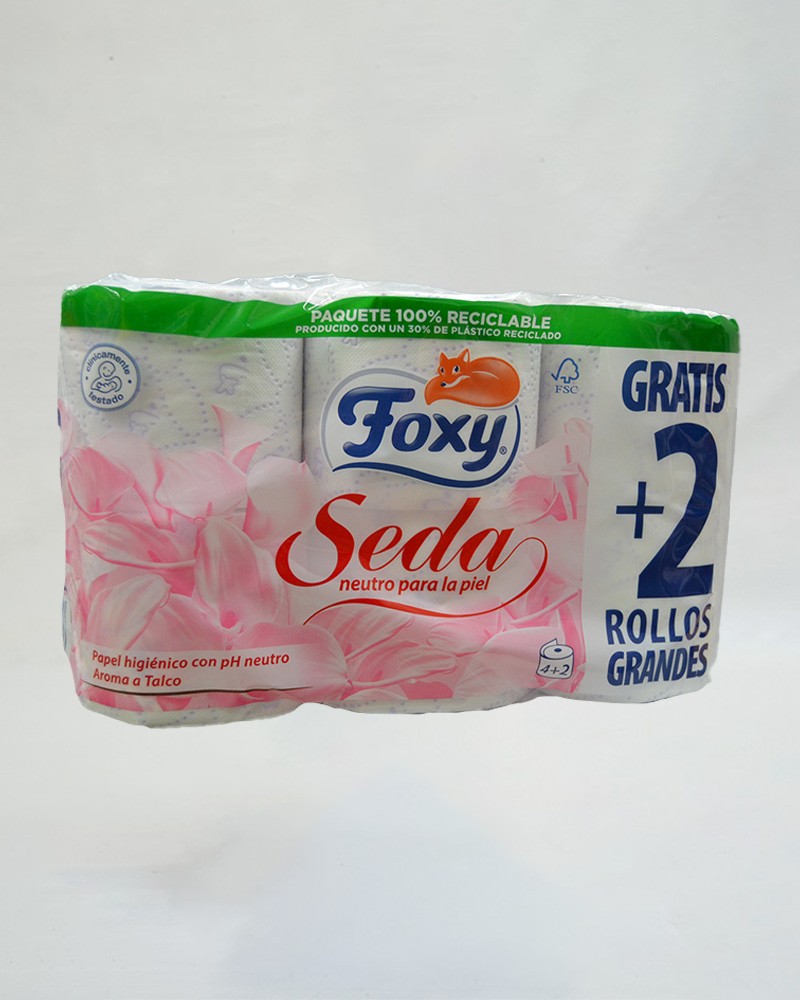 FOXY SEDA 6 ROLLOS