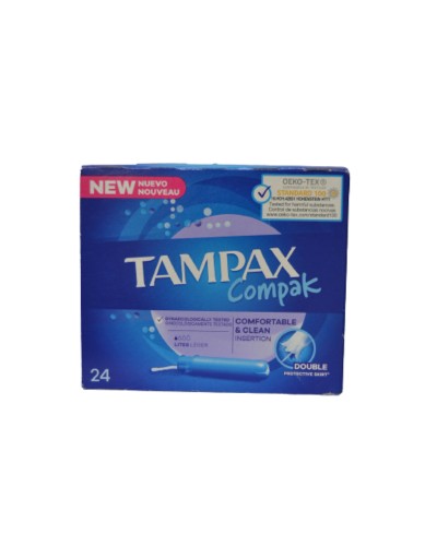 TAMPAX COMPACK LITES 24 UNDS